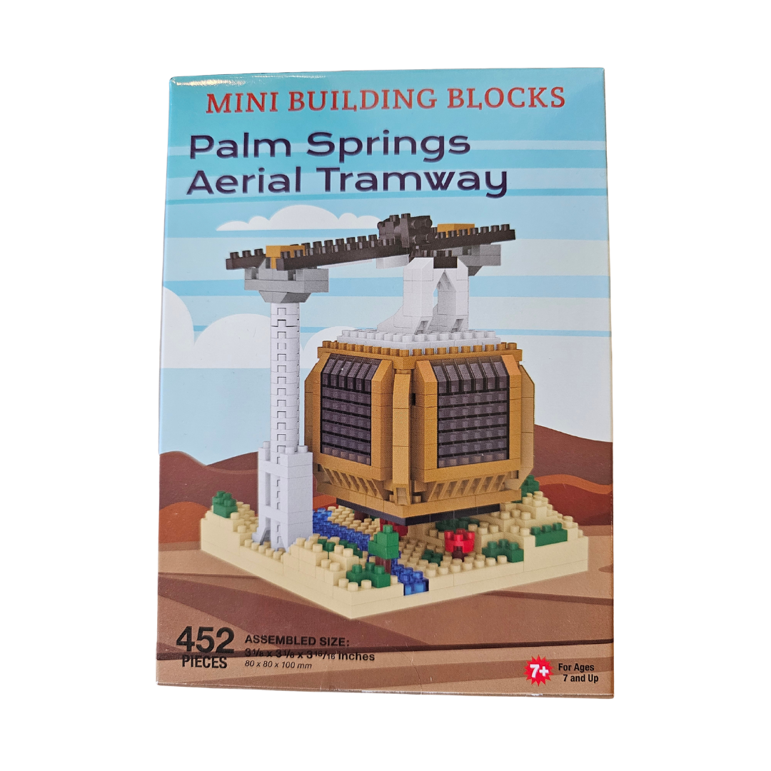 Mini Building Block Tramcar Puzzle
