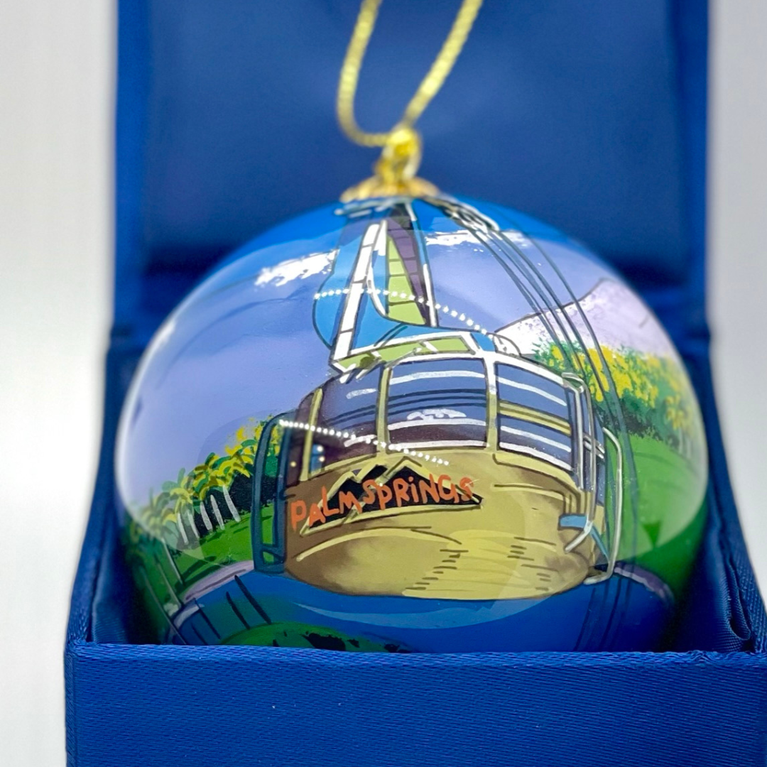 Hand-Painted Custom Glass Ornament