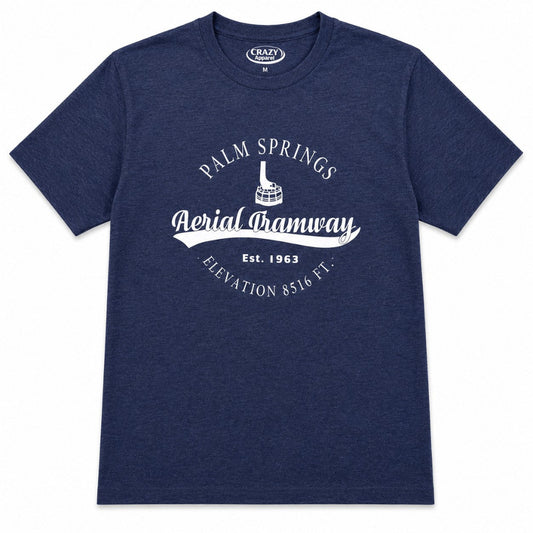 Palm Springs Aerial Tram Elevation Kids T-Shirt