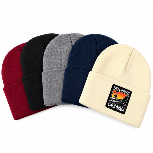 Retro Patch Beanie