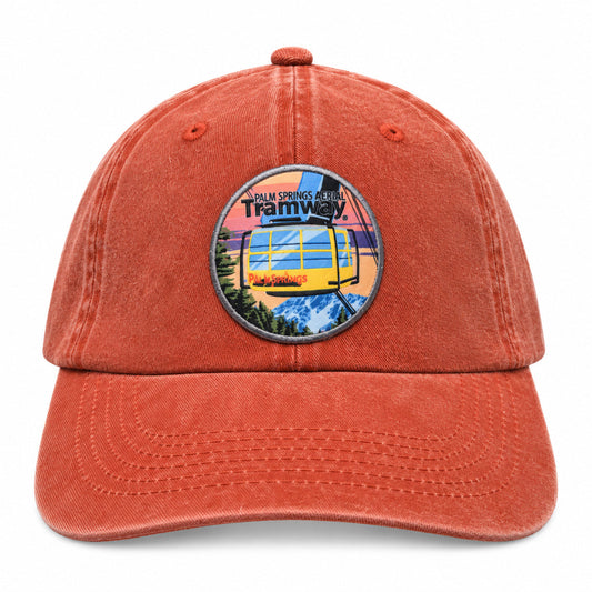 Hat - Tramway Round Patch - Burnt Orange