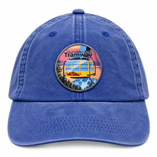 Hat - Tramway Round Patch - Blue