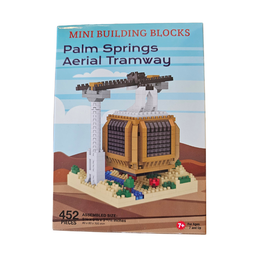 Mini Building Block Tramcar Puzzle